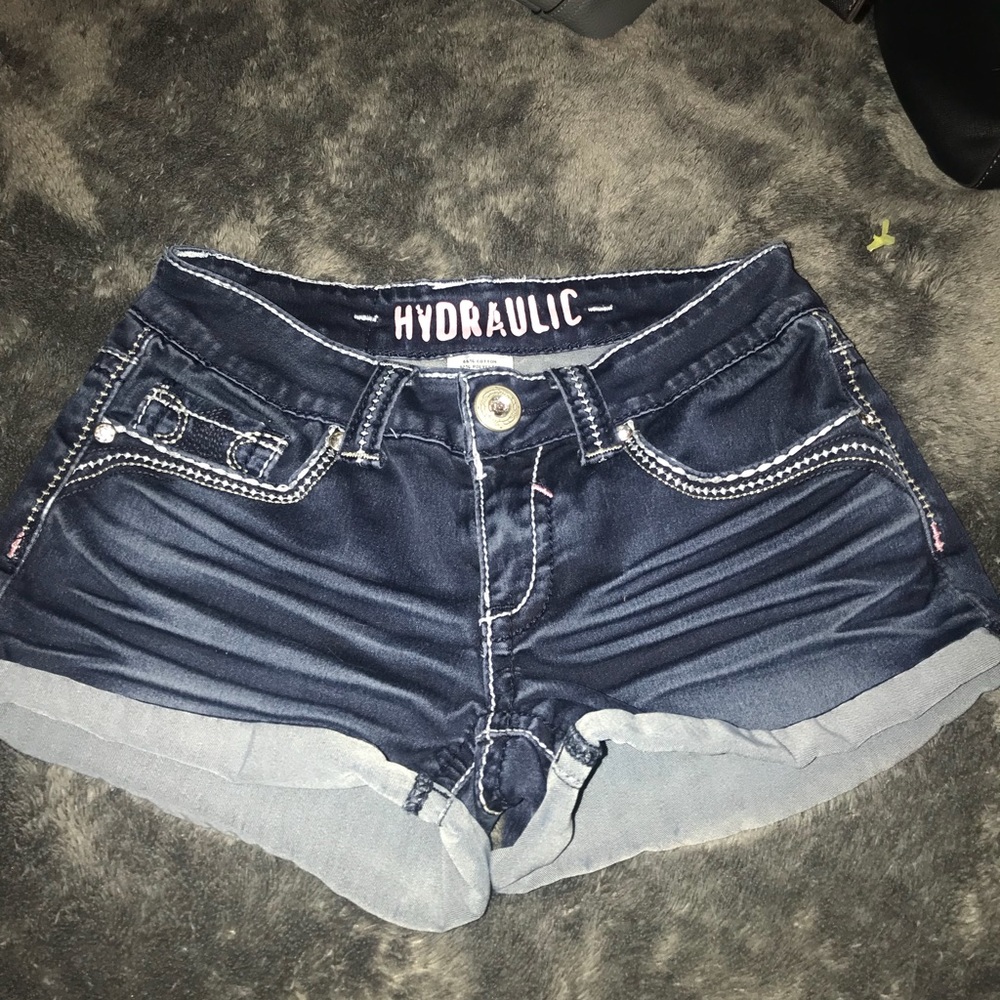 Hydraulic Jean Shorts